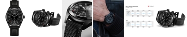 Hamilton Men's Swiss Automatic Khaki Field Black Rubber Strap Watch 42mm H70695735